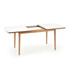 BRADLEY FOLDING TABLE - MATTE WHITE, LEGS - LEFKAS OAK order